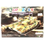 3D Army Tank Puzzle 